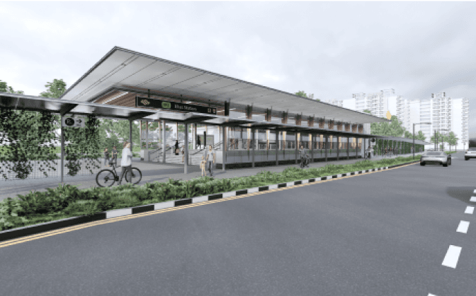 Contract P102 – Design & Construction of Elias Station and Tunnels for CRL-Punggol Extension